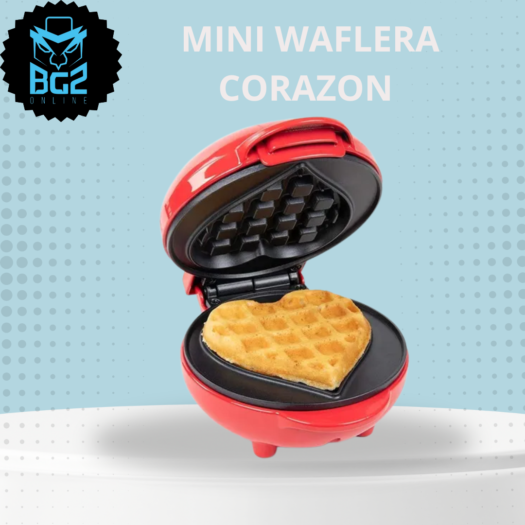 MINI WAFLERA CORAZON